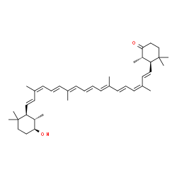 ChemSpider 2D Image | cucumariaxanthin B | C40H58O2