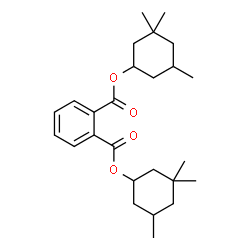 ChemSpider 2D Image | Bis(3,3,5-trimethylcyclohexyl) phthalate | C26H38O4