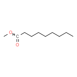 ChemSpider 2D Image | Methyl (1-~14~C)nonanoate | C914CH20O2