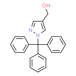 ChemSpider 2D Image | (1-Trityl-1H-pyrazol-4-yl)methanol | C23H20N2O
