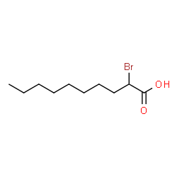ChemSpider 2D Image | 2-Bromocapric acid | C10H19BrO2