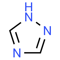 ChemSpider 2D Image | 1,2,4-Triazole | C2H3N3