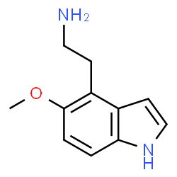 ChemSpider 2D Image | 2-(5-Methoxy-1H-indol-4-yl)ethanamine | C11H14N2O