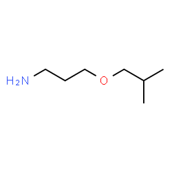 ChemSpider 2D Image | 3-Isobutoxy-1-propanamine | C7H17NO