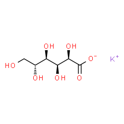 ChemSpider 2D Image | Potassium Gluconate | C6H11KO7