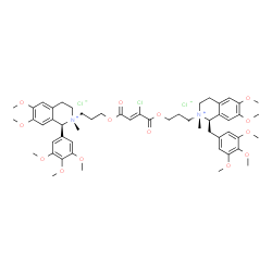 ChemSpider 2D Image | Gantacurium chloride | C53H69Cl3N2O14
