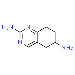 ChemSpider 2D Image | 5,6,7,8-Tetrahydro-2,6-quinazolinediamine | C8H12N4