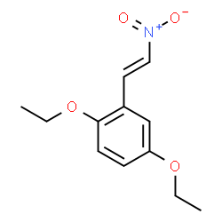 ChemSpider 2D Image | 1,4-Diethoxy-2-[(E)-2-nitrovinyl]benzene | C12H15NO4
