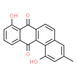 ChemSpider 2D Image | tetrangulol | C19H12O4