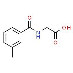 ChemSpider 2D Image | 3-Methylhippuric Acid | C10H11NO3