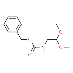 ChemSpider 2D Image | Benzyl (2,2-dimethoxyethyl)carbamate | C12H17NO4