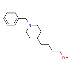 ChemSpider 2D Image | 4-(1-Benzyl-4-piperidinyl)-1-butanol | C16H25NO