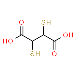 ChemSpider 2D Image | Succimer | C4H6O4S2