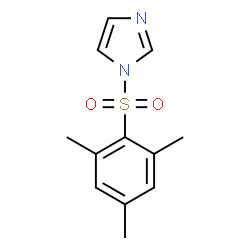 ChemSpider 2D Image | N-(Mesitylenesulfonyl)imidazole | C12H14N2O2S
