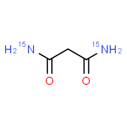 ChemSpider 2D Image | propanediamide | C3H615N2O2