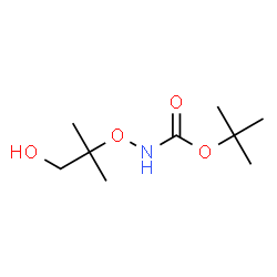 ChemSpider 2D Image | 2-Methyl-2-propanyl [(1-hydroxy-2-methyl-2-propanyl)oxy]carbamate | C9H19NO4