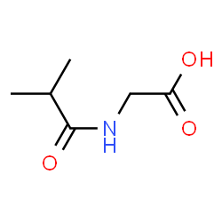 ChemSpider 2D Image | Isobutyrylglycine | C6H11NO3