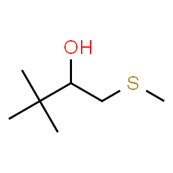 ChemSpider 2D Image | 3,3-Dimethyl-1-(methylsulfanyl)-2-butanol | C7H16OS