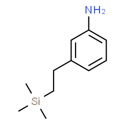 ChemSpider 2D Image | 3-[2-(Trimethylsilyl)ethyl]aniline | C11H19NSi