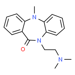 ChemSpider 2D Image | Dibenzepin | C18H21N3O