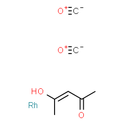 ChemSpider 2D Image | carbon monoxide; (E)-4-hydroxypent-3-en-2-one; rhodium | C7H8O4Rh