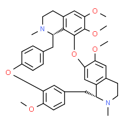 ChemSpider 2D Image | Obaberine | C38H42N2O6