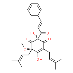 ChemSpider 2D Image | Microfolian | C26H30O6