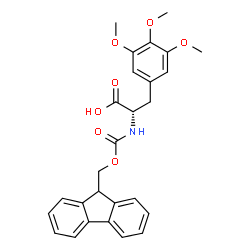 ChemSpider 2D Image | N-[(9H-Fluoren-9-ylmethoxy)carbonyl]-3,5-dimethoxy-O-methyl-L-tyrosine | C27H27NO7