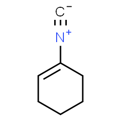 ChemSpider 2D Image | 1-Isocyanocyclohexene | C7H9N