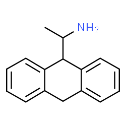 ChemSpider 2D Image | 1-(9,10-Dihydro-9-anthracenyl)ethanamine | C16H17N