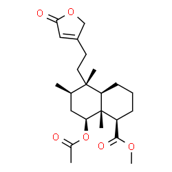 ChemSpider 2D Image | AJUGARIN-IV | C23H34O6