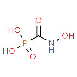 ChemSpider 2D Image | Phosphonic acid, [(hydroxyamino)carbonyl]- | CH4NO5P