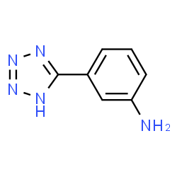 ChemSpider 2D Image | 5-(3-AMINOPHENYL)TETRAZOLE | C7H7N5