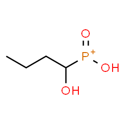 ChemSpider 2D Image | Hydroxy(1-hydroxybutyl)oxophosphonium | C4H10O3P