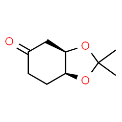 ChemSpider 2D Image | (3aR,7aS)-2,2-Dimethyltetrahydro-1,3-benzodioxol-5(4H)-one | C9H14O3
