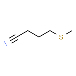 ChemSpider 2D Image | 4-(Methylthio)butylnitrile | C5H9NS