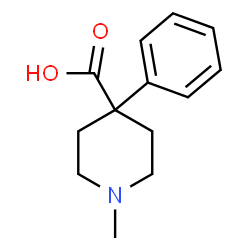ChemSpider 2D Image | Pethidinic acid | C13H17NO2