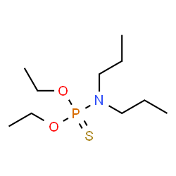 ChemSpider 2D Image | O,O-Diethyl dipropylphosphoramidothioate | C10H24NO2PS