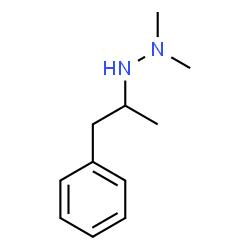 ChemSpider 2D Image | 1,1-Dimethyl-2-(1-phenyl-2-propanyl)hydrazine | C11H18N2