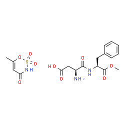 ChemSpider 2D Image | Aspartame-acesulfame salt | C18H23N3O9S