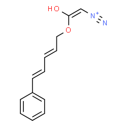 ChemSpider 2D Image | (Z)-2-Hydroxy-2-{[(2E,4E)-5-phenyl-2,4-pentadien-1-yl]oxy}ethenediazonium | C13H13N2O2