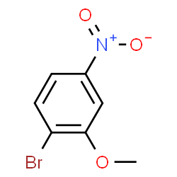ChemSpider 2D Image | 2-bromo-5-nitroanisol | C7H6BrNO3