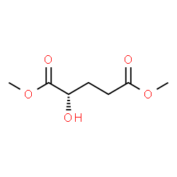 ChemSpider 2D Image | Dimethyl (2S)-2-hydroxypentanedioate | C7H12O5
