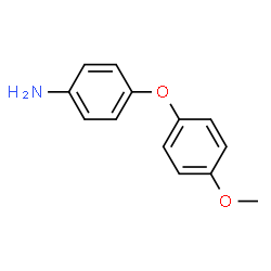 ChemSpider 2D Image | 4-(4-Methoxyphenoxy)aniline | C13H13NO2