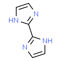 ChemSpider 2D Image | 1H,1'H-2,2'-Biimidazole | C6H6N4