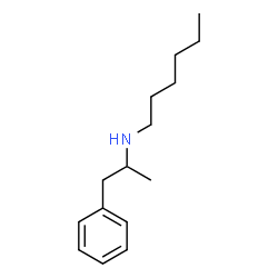 ChemSpider 2D Image | N-(1-Phenyl-2-propanyl)-1-hexanamine | C15H25N