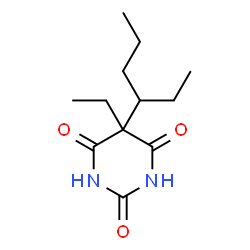 ChemSpider 2D Image | tetrabarbital | C12H20N2O3