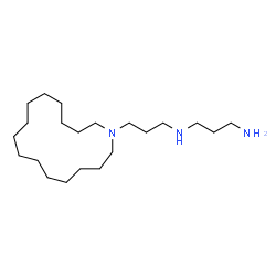ChemSpider 2D Image | N-[3-(Azacyclohexadecan-1-yl)propyl]-1,3-propanediamine | C21H45N3