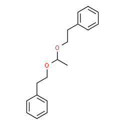 ChemSpider 2D Image | acetaldehyde diphenethyl acetal | C18H22O2