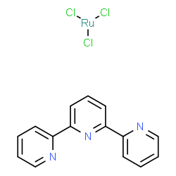 ChemSpider 2D Image | 2,2':6',2''-Terpyridine - trichlororuthenium (1:1) | C15H11Cl3N3Ru